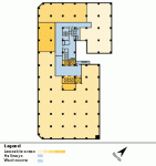 1253 Mcgill College, Plan de Location, Légende, Superficie Locative, Corridors, Toilettes, Nord